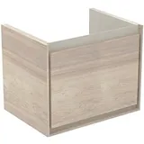 Ideal Standard Connect Air Waschtischunterschrank E0817UK 50x40x36cm, 1 Auszug, Pinie hell Dekor/braun matt