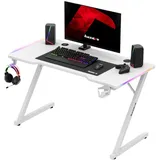 huzaro Hero 2.5 Gaming Schreibtisch Weiß PC