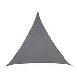 Hespéride Sonnensegel, 2 x 2 x 2 m, aus wasserabweisendem Stoff, Farbe: Grau