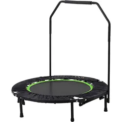 Fitness-Trampolin - Zusammenklappbar - Inkl. Sicherheitsmatten - Ø104 cm Gr. 104 - 4 Jahre