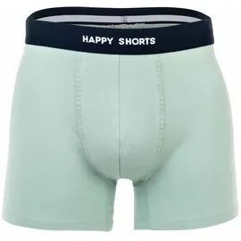 Happy Shorts Trunk Jersey Palms/hellgrün/grau XL 3er Pack