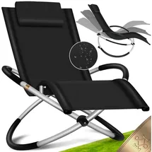 Kesser Relaxliege 174 x 78 x 89 cm Schwarz