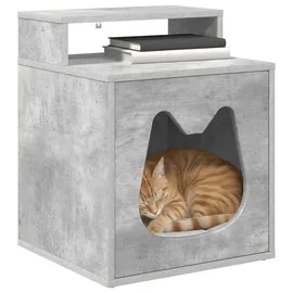 vidaXL Katzenhaus Beton 42,5 x 40 x 53,5 cm Holzwerkstoff