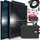 sunniva SUNNIVA® 2288W Balkonkraftwerk komplett Steckdose TSUN Wechselrichter, PV Solaranlage Komplettset, 4x 440W BIFAZIAL, BLACK Frame, Single Glas Solarmodule, inkl.5m Kabel, Bluetooth