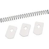 Leifheit Ersatzteil-Set 37202, 3 Abstreifgummis und Feder