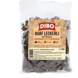 Dibo Barf Leckerli Strauß 200 g