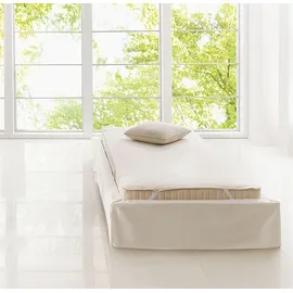 Wülfing CIDRI Matratzenauflage 140 x 200 cm Beige