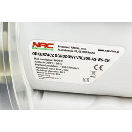 NAX Power Products Laubsauger + Laubbläser 3000 W