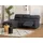 vente-unique Ecksofa Relaxsofa elektrisch - Stoff - Ecke Links - Anthrazit - LUNANO