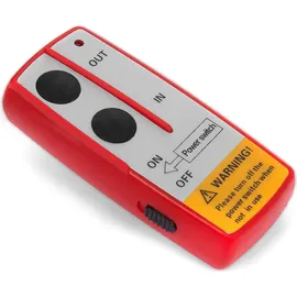 Rotfuchs Elektrische Seilwinde 12v mit Funkfernbedienung & Schutzhülle – 5909 kg 13000 lbs, 6 PS Power Offroad 4x4 Motorwinde Forst Seilzug - Schwarz