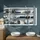 Sanipa Reflection Melamin-Spiegelschrank MILO 120 mit 3 Türen AU03643, Badmöbel,
