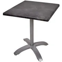 deluke Bistrotisch 70 x 66 x 70 cm Schwarz