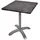 deluke Bistrotisch 70 x 66 x 70 cm Schwarz