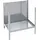 Proc Proc, Werkzeugwand, F10Fachboden Lochbl.Silverprof SF10silbergrau