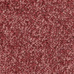 Teppichboden BODENMEISTER "Jupiter, Velours - meliert, Made in Belgium", rot, B:400cm H:7,5mm L:550cm, Polyamid, Teppiche, Wohnzimmer, Schlafzimmer, Kinderzimmer, Breite 400/500 cm