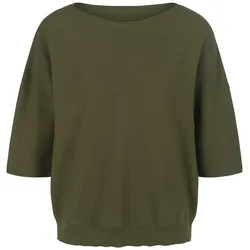 Rundhals-Pullover aus 100% SUPIMA®-Baumwolle Peter Hahn Supima grün, 46