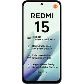 Xiaomi Redmi 15 4 GB RAM 128 GB Titan Gray