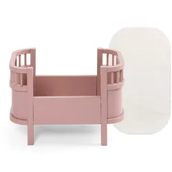 Sebra - Puppenbett, inkl. Matratze, blossom pink