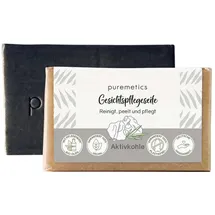 Puremetics Gesichtspflegeseife - Aktivkohle