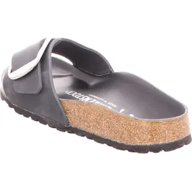 Birkenstock Madrid Big Buckle Nubukleder geölt schmal schwarz 35