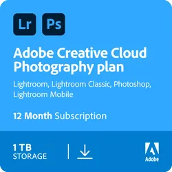 Adobe Creative Cloud Photography Plan 1 TB