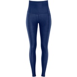 WINSHAPE Damen Functional Comfort Hwl117c “high Waist” Im Jeans Style Mit V-Shape Applikation Und Core-Bund Leggings, Rich-Blue, XL EU