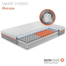 Octasleep Smart Hybrid Matress, weiß