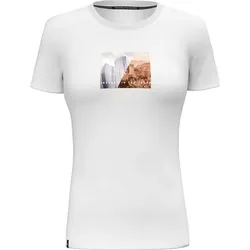 SALEWA Damen Shirt PURE DESIGN DRY T-SHIRT W., white, 42