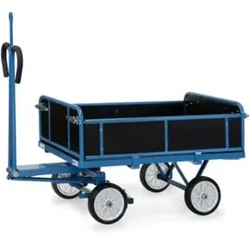 fetra Handpritschenwagen 6453V mit Zugöse