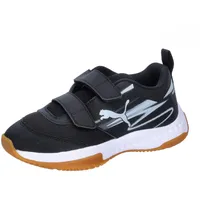 Puma Varion II Hallenschuhe mit Klettverschluss Kinder 01 black/cool light gray/gum 28