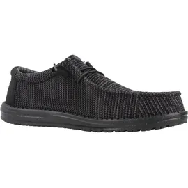 HEYDUDE Wally Stretch Sox Herren Schwarz/Grau 44