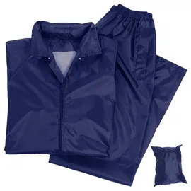 Mil-Tec Regenanzug Unisex Blau 3XL