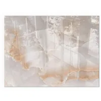 Tulup Glasbodenplatte Rechteck 80 x 60 x 0,4 cm Beige