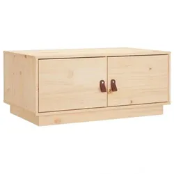 Couchtisch Massivholz Kiefer V5 | vidaXL : Farbe - Natur