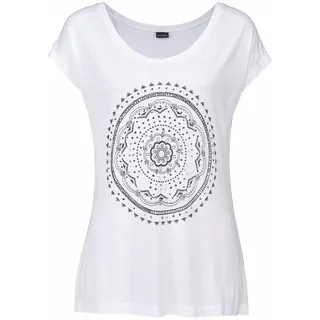 LASCANA Strandshirt Damen weiß Gr.40/42