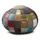 Casa Padrino Hocker Barock Ø 55 x 30 cm Mehrfarbig