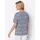 Sieh an! Kurzarm-Shirt in weiß-marine-bedruckt | Gr.: 38