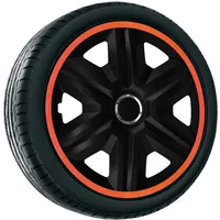 NRM Radzierblende Fast LUX orange 16 Zoll 4er Set