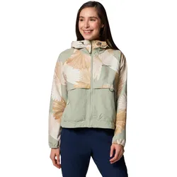COLUMBIA Spire Valley Printed Windbreaker SAFARI RAYS, SAFARI