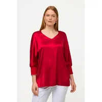 Ulla Popken Bluse in rotbraun | Gr.: 54-56