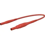 Stäubli XSMF-419 Messleitung 4mm Sicherheits-Stecker 4mm Sicherheits-Stecker 1.50m Rot 1St.