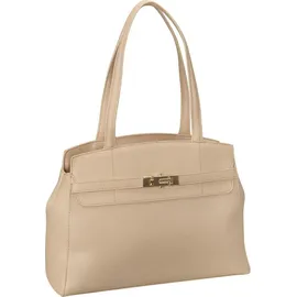 Valentino Fae Re Shopper Kunstleder Beige/Gold