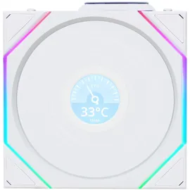 Lian Li UNI FAN TL120 LCD Reverse Blade Wireless White | Gehäuselüfter