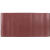 IDENA Schreibtischunterlage PU doppelseitig Weinrot-Altrosa, 80x40cm