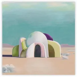 Paper Collective - Shrine I Poster, 30 x 30 cm