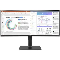 LG Curved Monitor »UltraWide 34BQ77QB-B« 86,72 cm / 34,1 '' schwarz