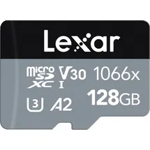 Lexar Professional 1066x MicroSD/SD - 160MB/s - 128GB