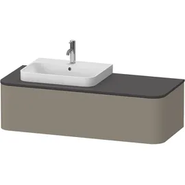 Duravit Happy D.2 Plus Konsolenwaschtischunterbau wandhängend 1300x550 mm, 1 Auszug, HP4942L9292