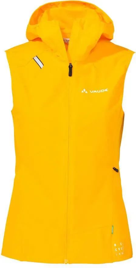 Vaude Scopi Damen Weste Kapuzenweste gelb 40