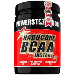 Powerstar Food - Hardcore BCAA Instant - 500g Geschmacksrichtung Juicy Orange